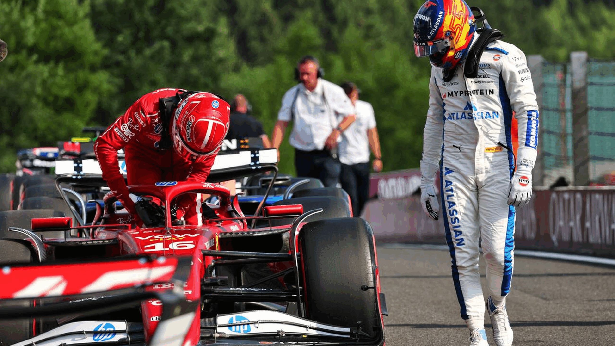 法拉利鏖战迈凯伦，佩雷兹高光表现