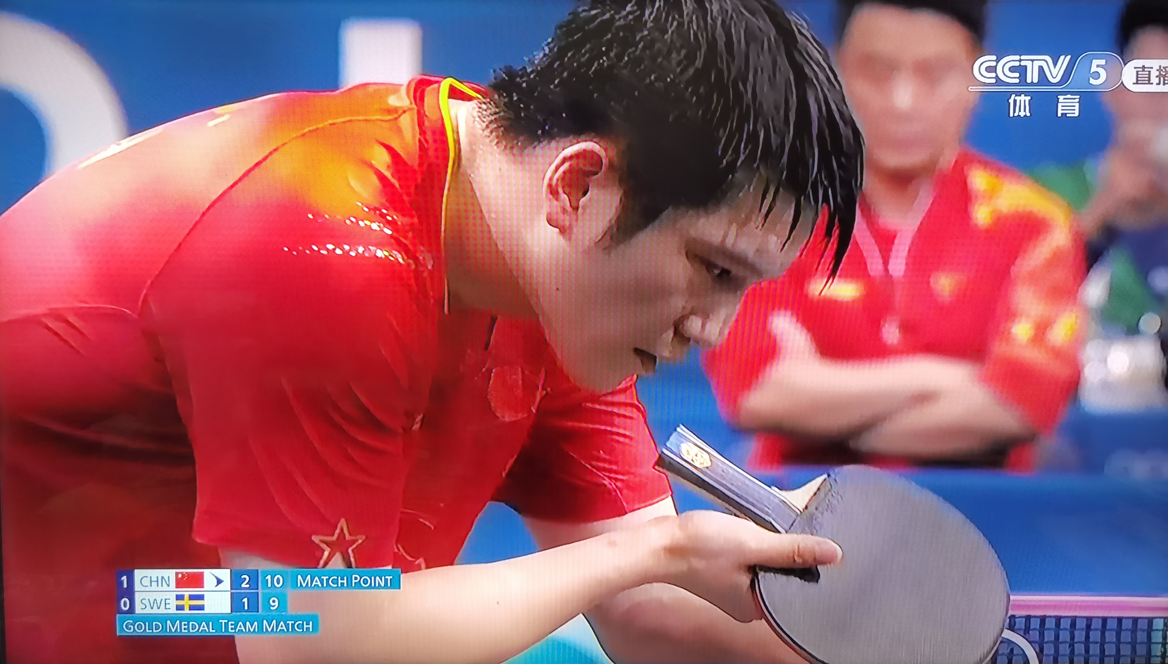 英格兰队碾压瑞典队，樊振东刷新纪录