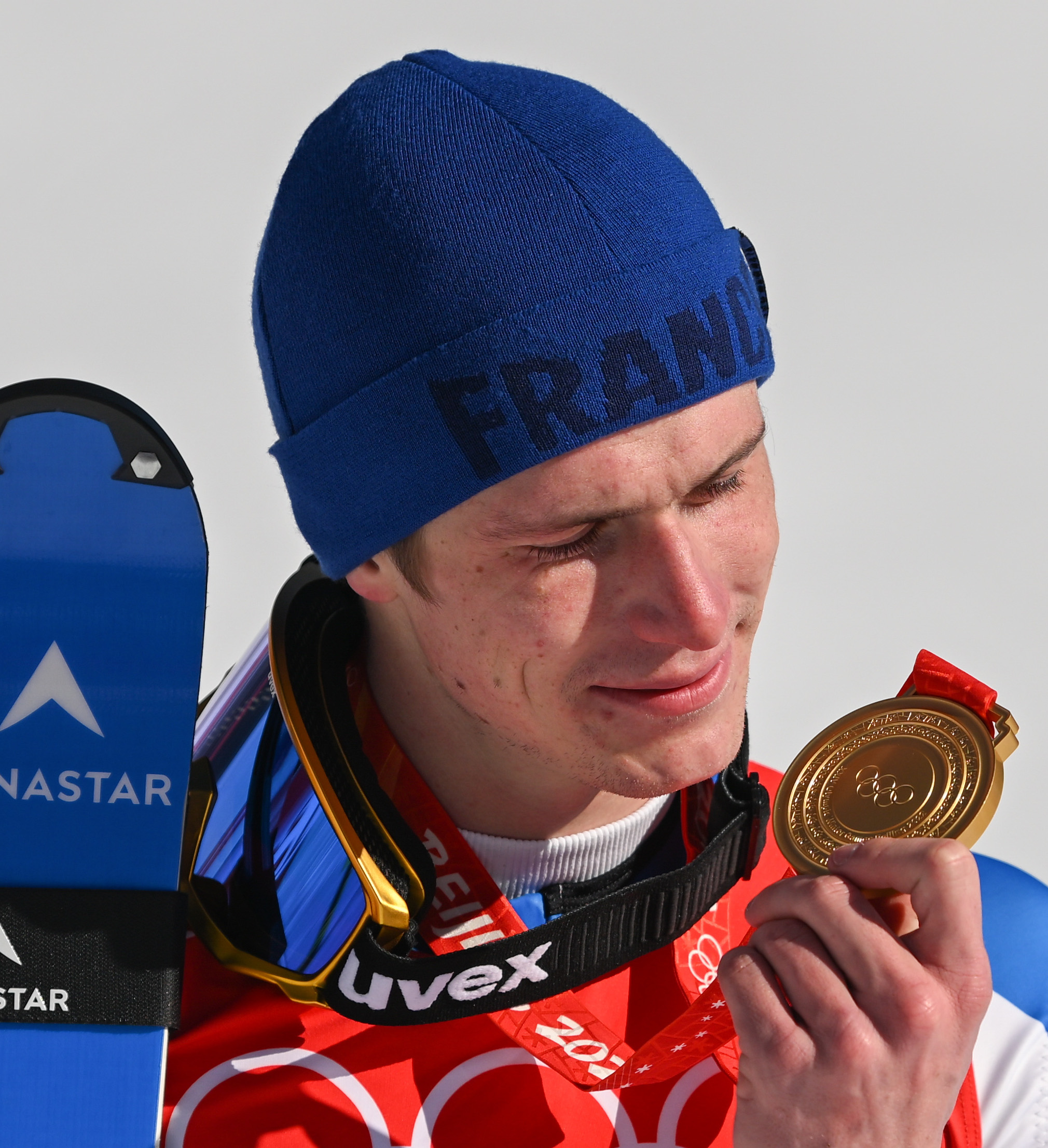 法国选手在滑雪障碍赛中勇夺冠军 法国选手在滑雪障碍赛中勇夺冠军